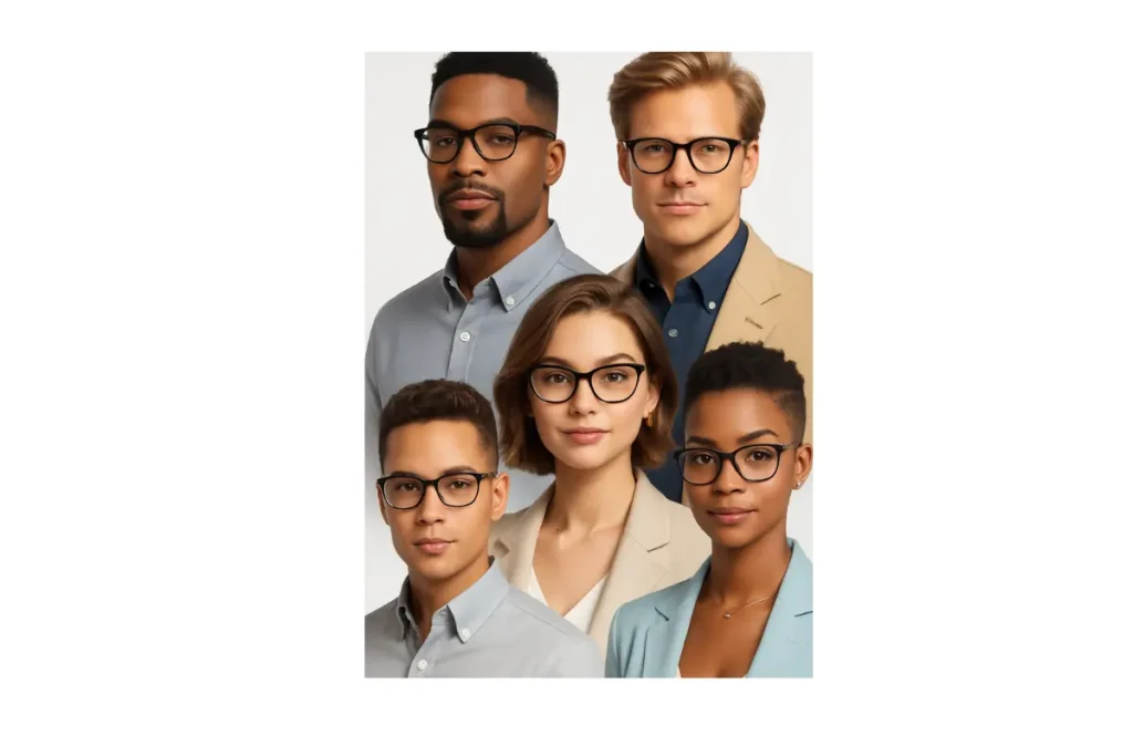 five-people-wearing-different-eyeglasses-showing-variety-of-face-shapes-and-eyeglasses-finder